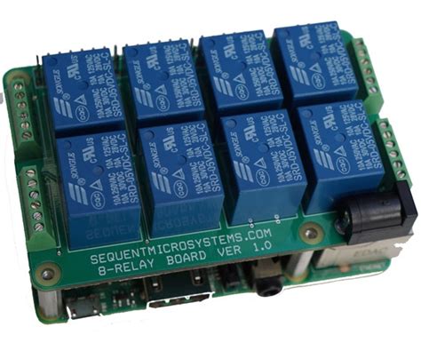 Stackable 8 Relay Add On Supports Up To 64 Relays Per Raspberry Pi