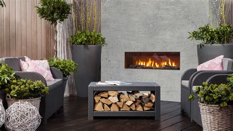 Ambiance Outdoor Fireplace I Outdoor Gas Fire