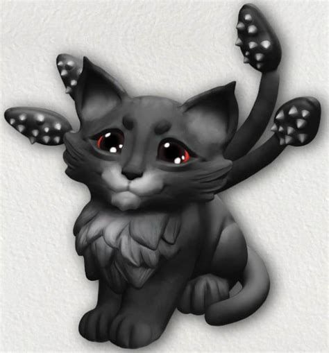 Displacer Beast Kitten Dandd 5e Baby Beasts Kickstarter Etsy