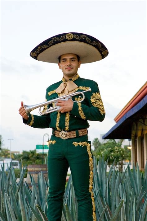A Mariachi Musician Who Along With His Other Band Mates Bring Life To