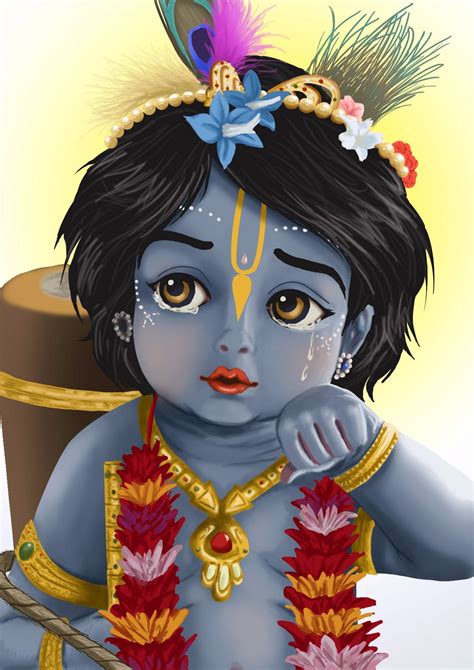 lord krishna anime wallpapers wallpaper cave