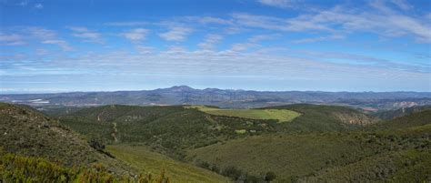 The View Over The Green Valley At Baviaanskloof Stock Image Image Of