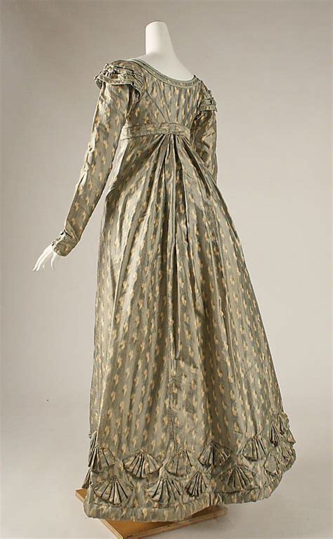Dress Date Ca 1820 Culture British Medium Silk Jane Austen Corsage