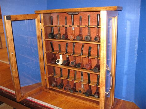 Pipe Cabinet Rack Smoking Tobacco Pipe Cabinet Rack Stand 24