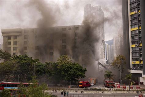 Hong Kong Fire Forces 3400 People To Evacuate