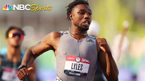 Noah Lyles Third In 100m Heat Advances To Semifinals At Olympic Trials