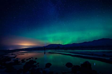 1920x1080 Rainbow Night Northern Lights Laptop Full Hd 1080p Hd 4k Wallpapers Images