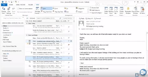 Outlook Change Format Of Inbox