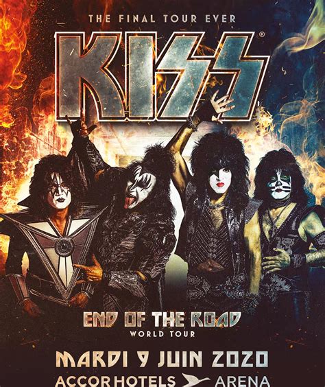 Kiss En Concert à L’accorhotels Arena Le 9 Juin 2020 Paris Move