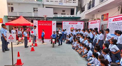 Honda S National Road Safety Awareness Program Enters Delhi Bw Autoworld