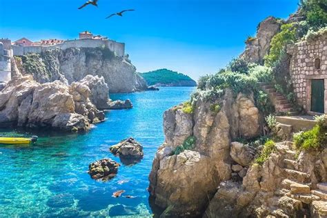 Marble Adriatic Bay In Dubrovnik Riviera Scenery Croatia Totes Newsworthy