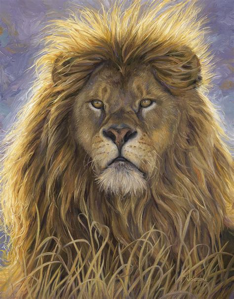 Leo Painting By Lucie Bilodeau Fine Art America