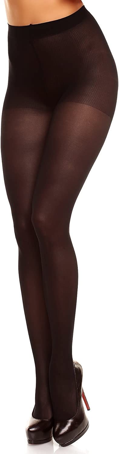 Glamory Vital 40 Support Tights Plus Size At Amazon Womens Clothing Store