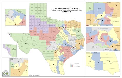 Court Releases Congressional Maps The Texas Tribune