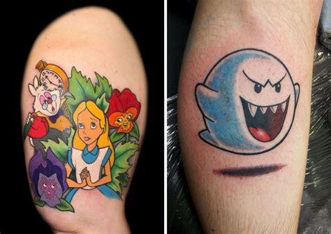 15 Tattoos Of Cartoon Characters That Will Make You Want To Get Your Own