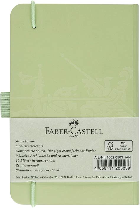Faber Castell Notebook Fsc Mix Squared Pack Of 1 90 X 140 Mm Mint