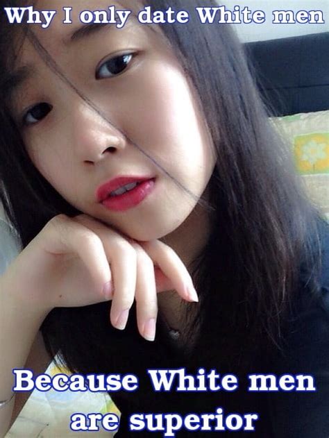 Asian Sluts Love Big White Cocks Captions Mix 3 10 Pics