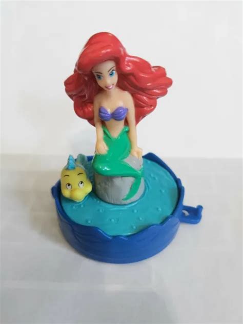 mcdonald s little mermaid ariel and flounder happy birthday train series toy 1994 2 75 picclick