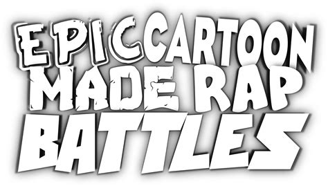 Epic Cartoon Made Rap Battles Neeew Logo Illustration Original Size