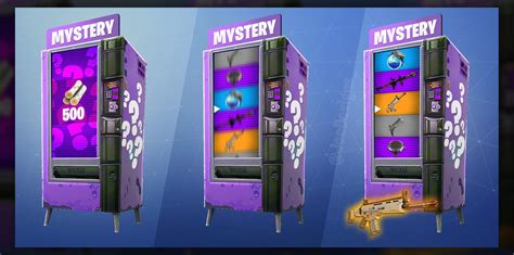 Check out the vending machine locations for season 10 (x) of fortnite battle royale. Vending Machine Concept for Fortnite Battle Royale ...