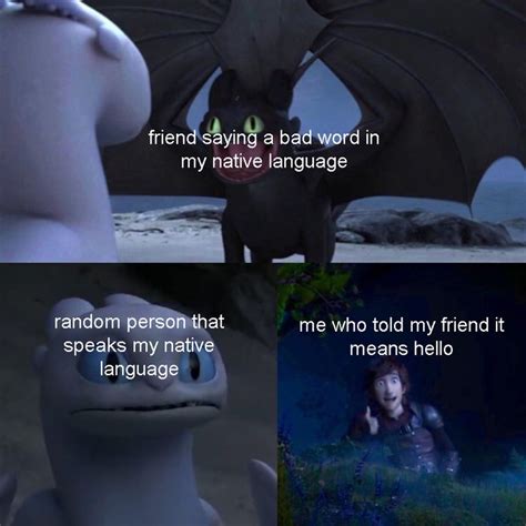 Adorable Toothless Meme From How To Train Your Dragon