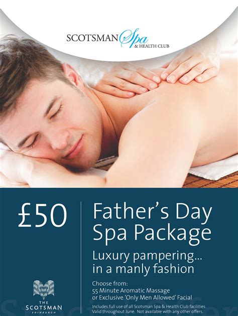 Fathers Day Spa Packagelatest Spa Offers