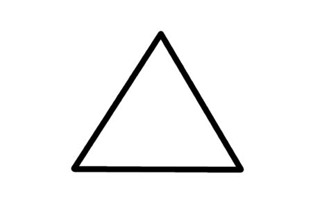 Image Big Triangle Outline Shapepng Unicode Discussion