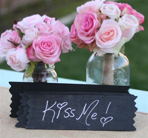 6 Rustic Shabby Chalkboard Wedding Signs Photo By Braggingbags