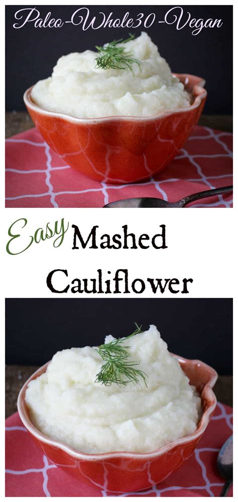 Easy Mashed Cauliflower Real Food With Jessica