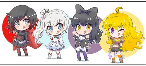 Ruby Rose Weiss Schnee Yang Xiao Long And Blake Belladonna Rwby And More Drawn By Iesupa