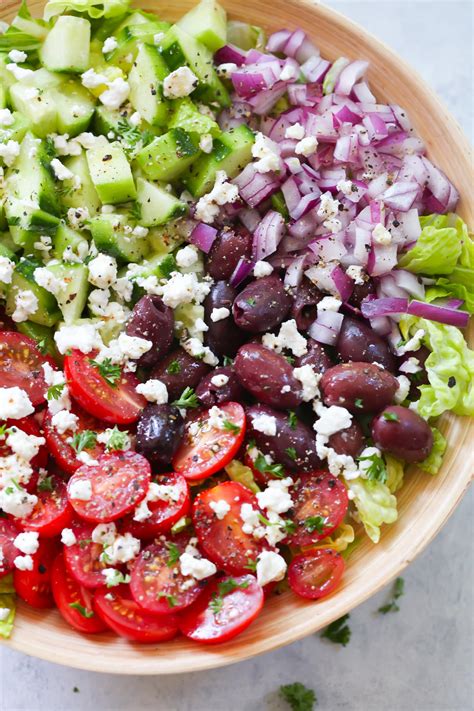 Mediterranean Salad Recipe Primavera Kitchen