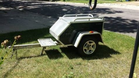 We sell cargo trailers and trailers to haul motorcycles, utility trailers to carry trikes spyder atvs jetskis waverunner. Aluma Pull behind motorcycle trailer - $1200 | Motorcycle ...