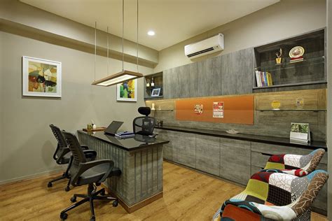 Cabin Small Office Interior Design India Art Whippersnapper