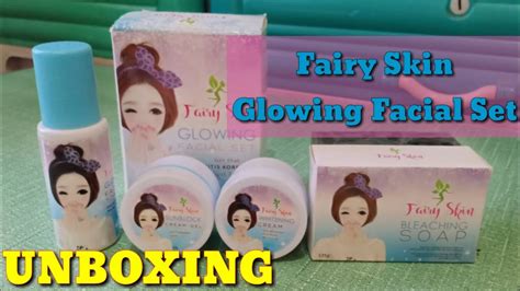 Fairy Skin Glowing Facial Set Unboxing Youtube