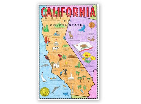 California Map Mural · Art Projects For Kids