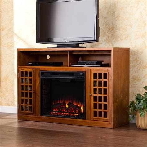 There are no messy ashes clean up, and no stacks of wood to chop or stack. Lipan TV Stand with Electric Fireplace | Wayfair