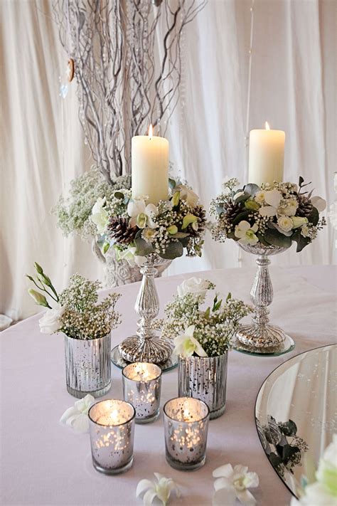 Whether a fun flower arrangement in an unexpected vessel or a simple place setting, these creative crafts are the best way to celebrate spring in style. tiara flower arrangements | Candle stand arrangements and ...