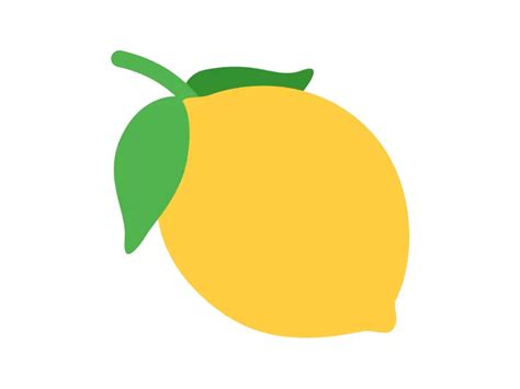 Lemon Icon Png Vector In Svg Pdf Ai Cdr Format