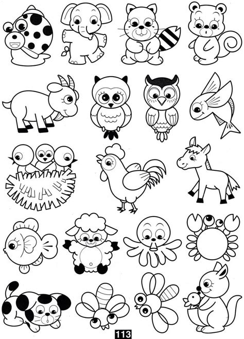 10 Dibujos Para Dibujar De Animalitos