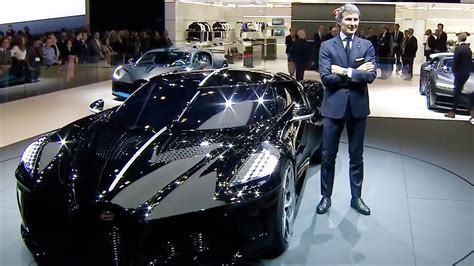 Bugatti At The Geneva Motor Show 2019 La Voiture Noire Presentation