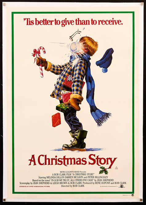 A Christmas Story Movie Poster 1984 1 Sheet 27x41