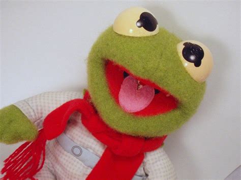 Adorable Baby Kermit Plush Toy