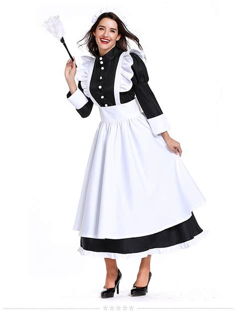 Buy Vintage British Style Lady Housekeeper Costume