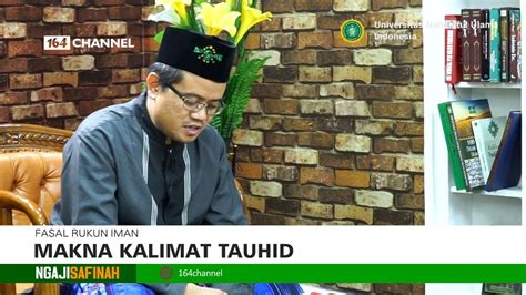 Ngaji Safinah Makna Kalimat Tauhid YouTube