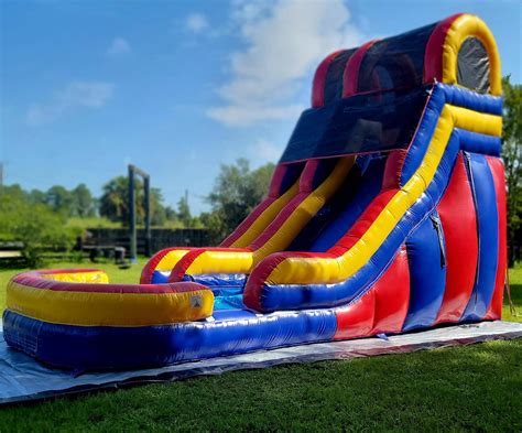 Water Slide Rental Inflatables Rentals All Around Bounce LLC Bounce House Water Slides