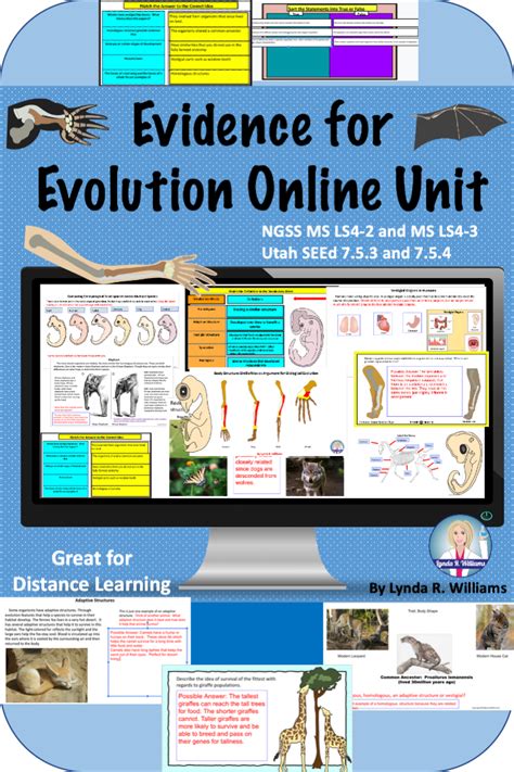 Comparative Anatomy Ngss Ms Ls4 2 And Ms Ls4 3 Teaching Science With