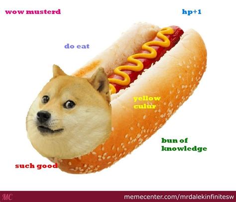 Hot Doge Doge Belly Laughs Hot Dog Buns