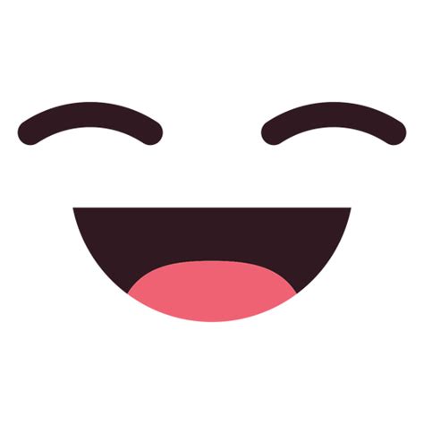 Kawaii Happy Female Emoticon Face Transparent Png Svg Vector File Images