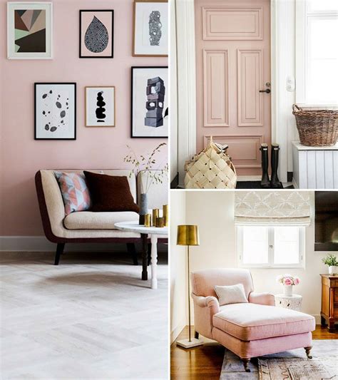 Chairs, rugs, sofas, bedding, side tables, drapes. Home inspiration: decorating with blush pink - The green ...