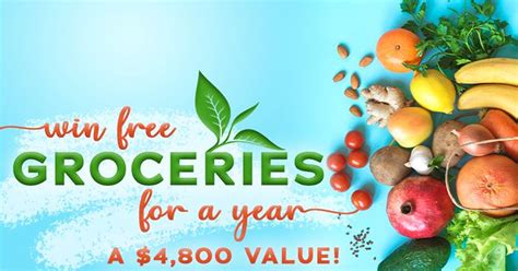 Win Groceries For A Year Sweepstakes Julies Freebies